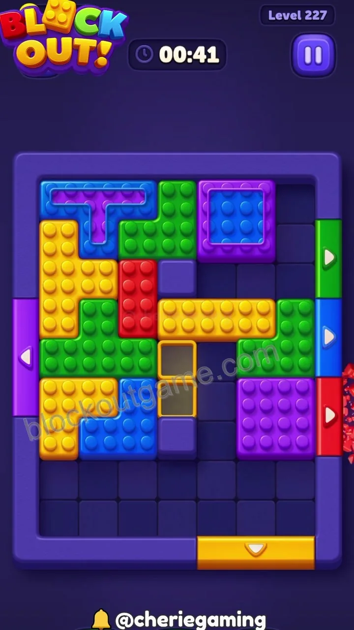 Block Out Level 227 step 5