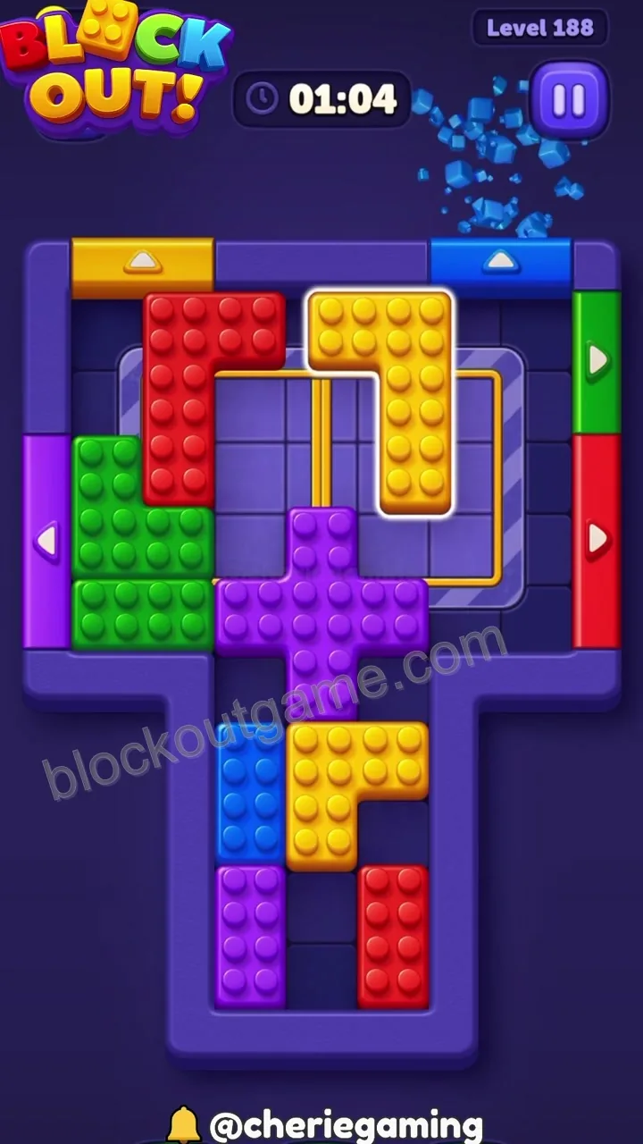 Block Out Level 188 step 6