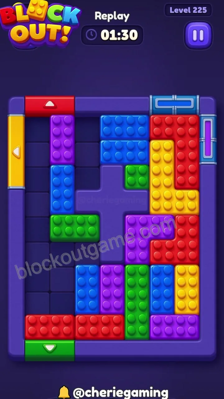 Block Out Level 225 step 7
