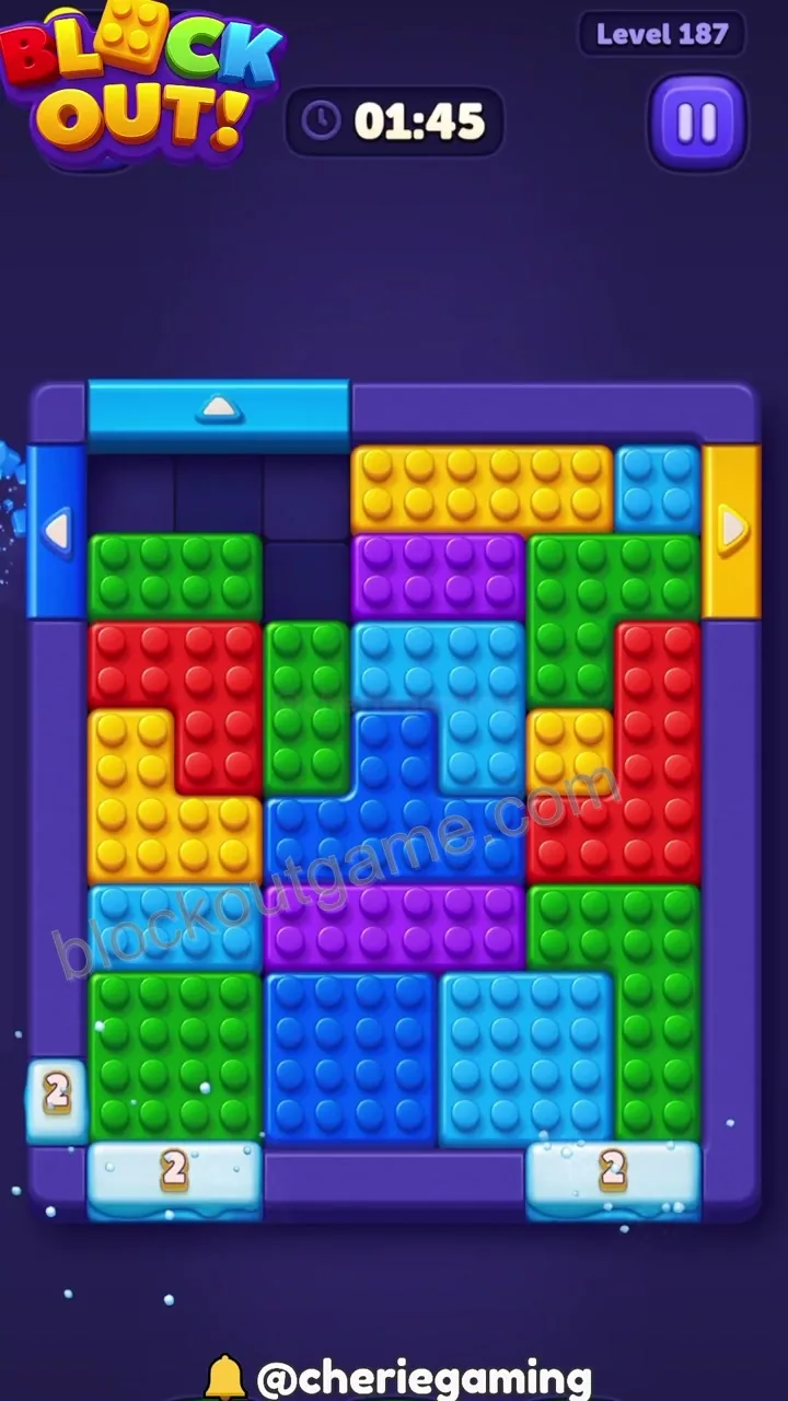 Block Out Level 187 step 4