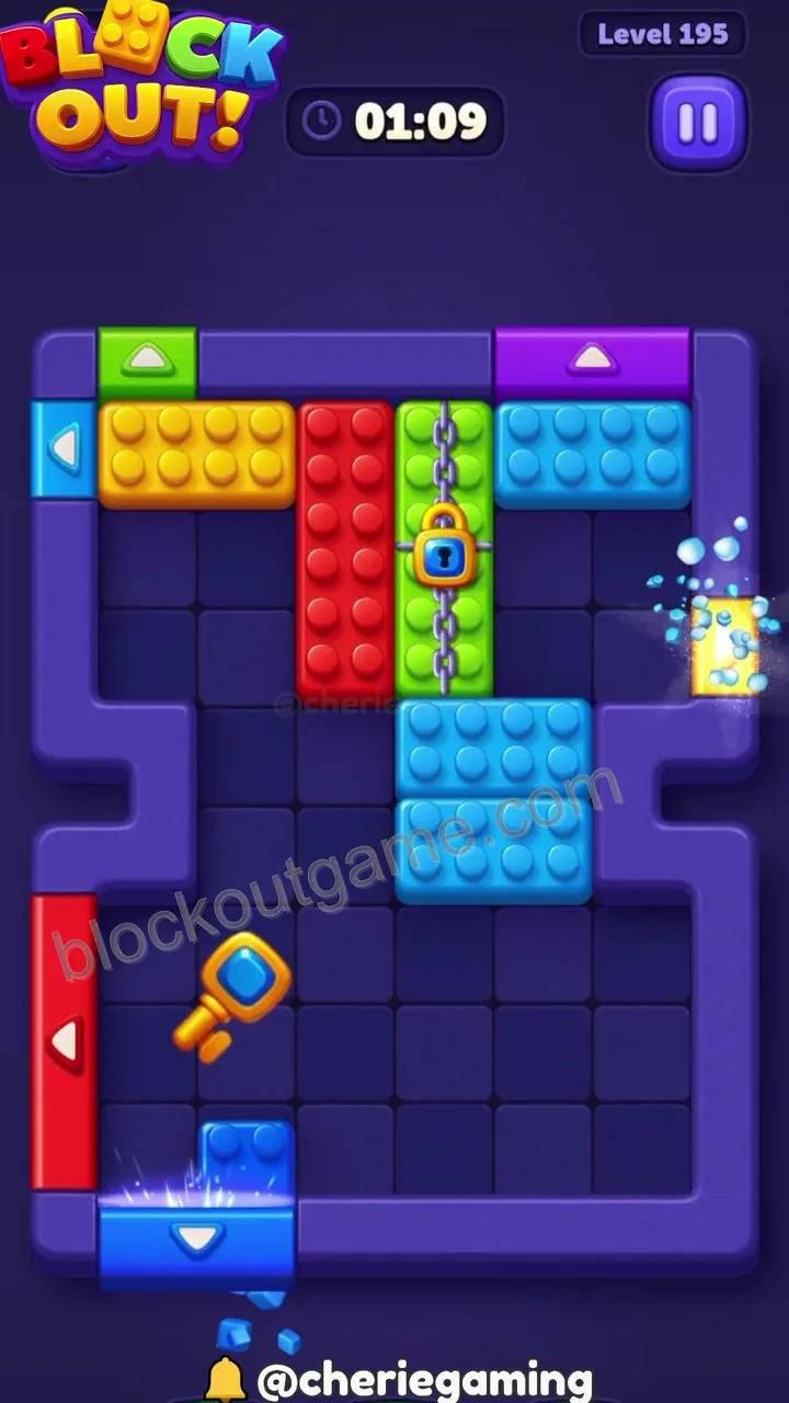 Block Out Level 195 step 7
