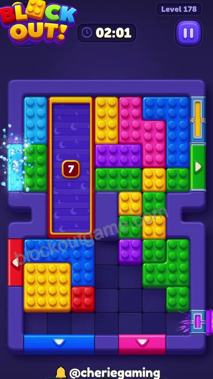 Block Out Level 178 step 6