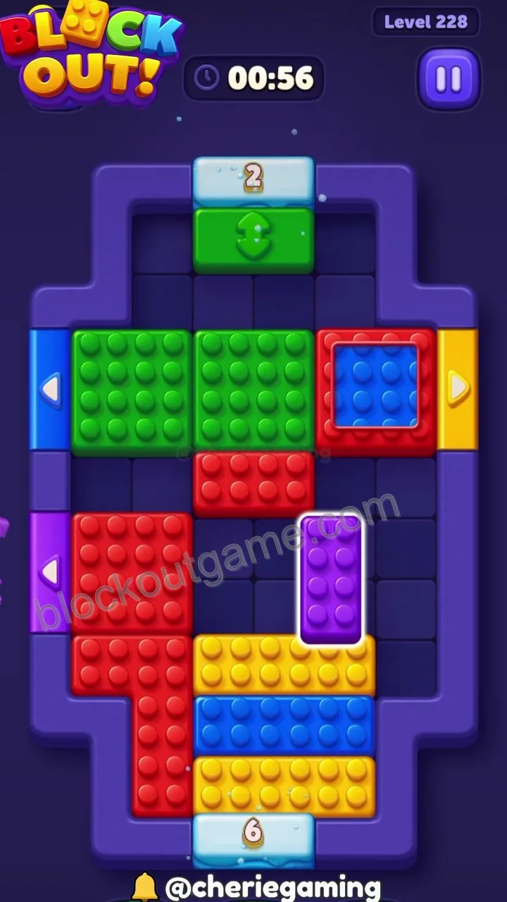 Block Out Level 228 step 6