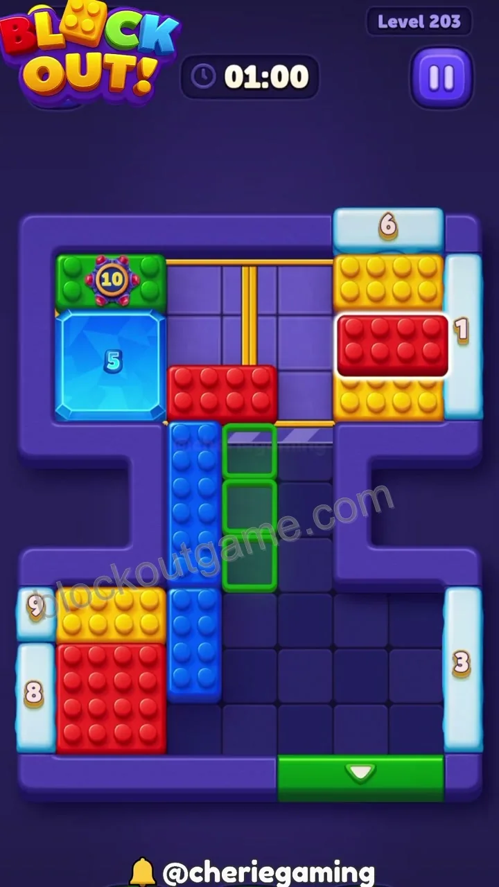 Block Out Level 203 step 6