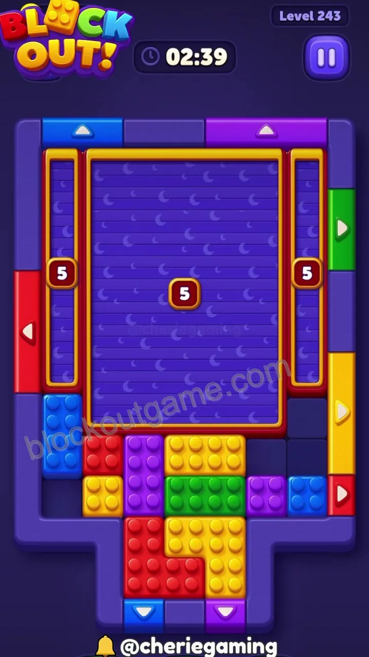 Block Out Level 243 step 2