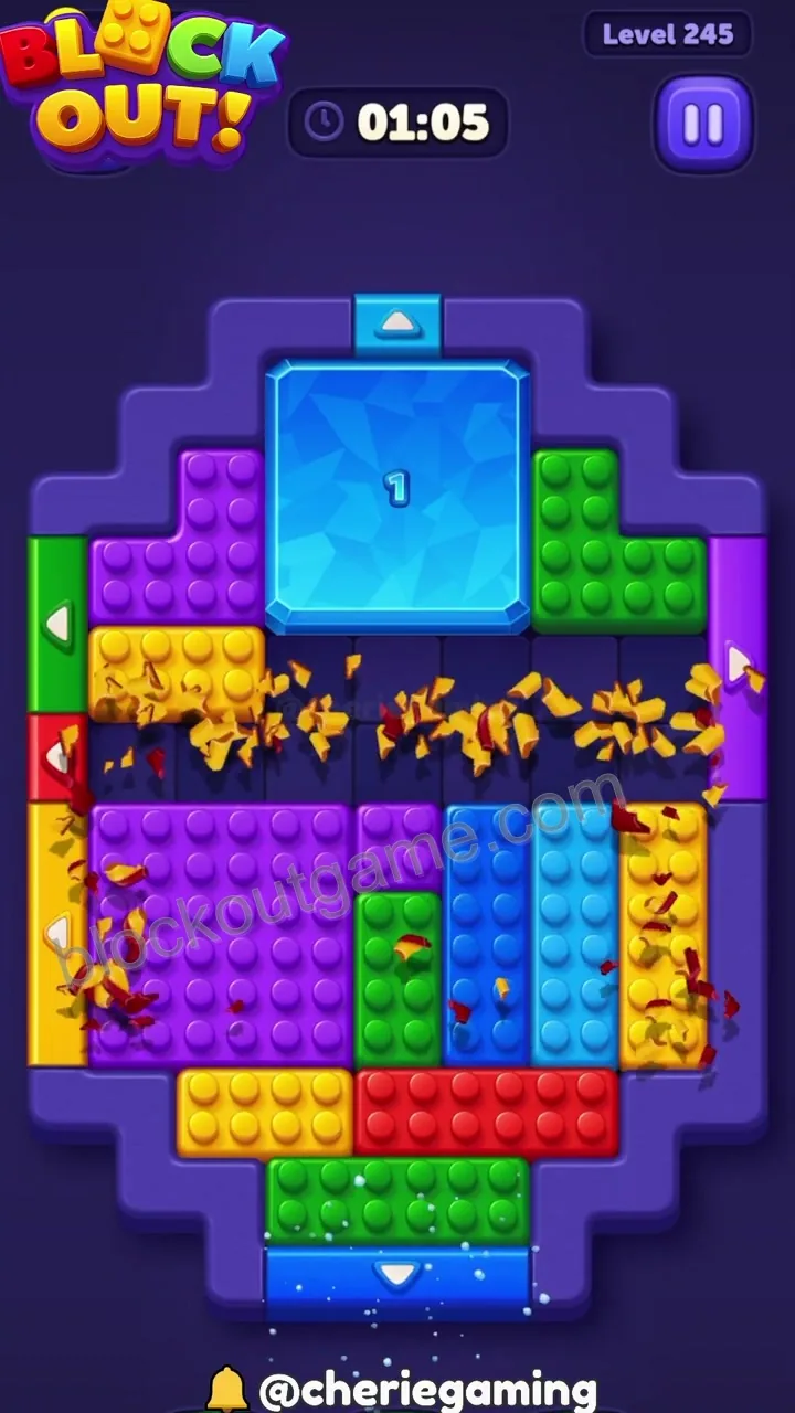 Block Out Level 245 step 4