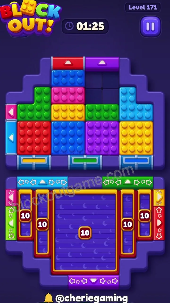 Block Out Level 171 step 3