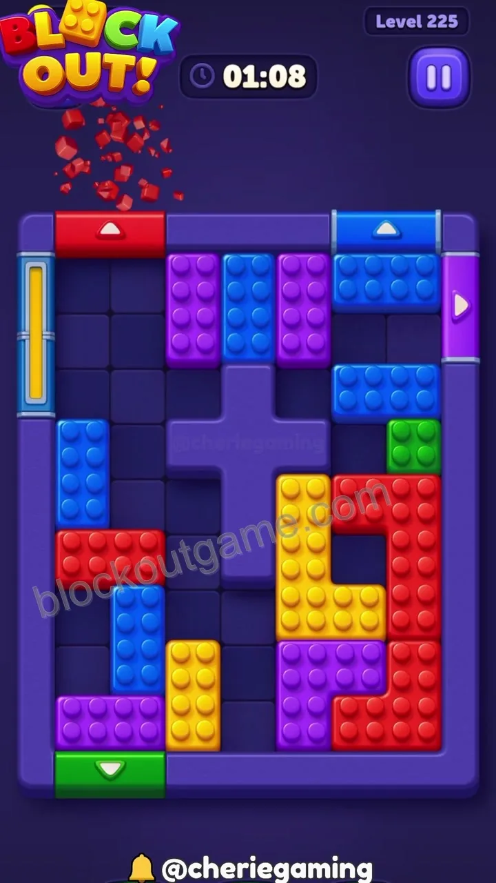 Block Out Level 225 step 6