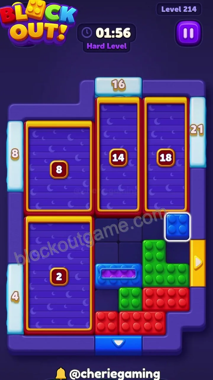 Block Out Level 214 step 4