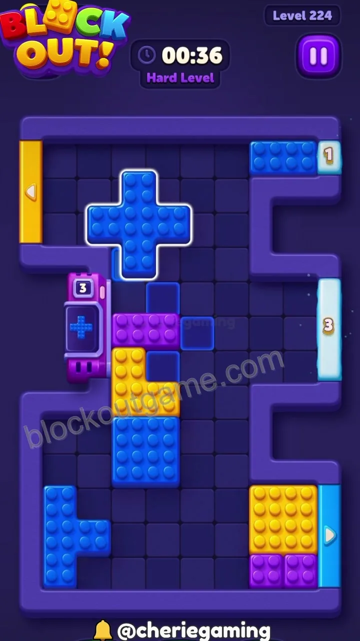 Block Out Level 224 step 6