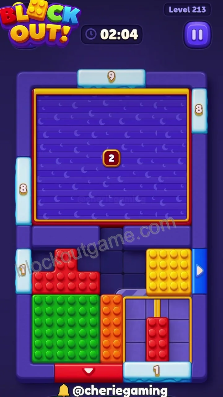 Block Out Level 213 step 3