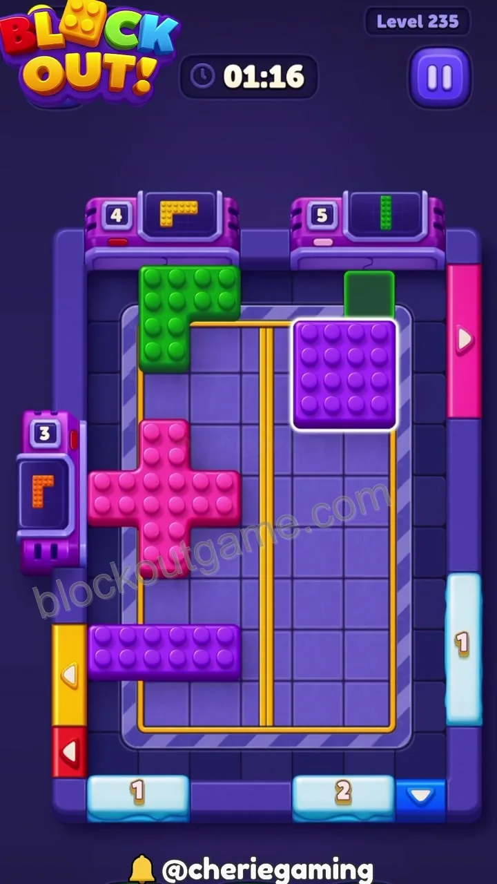 Block Out Level 235 step 4