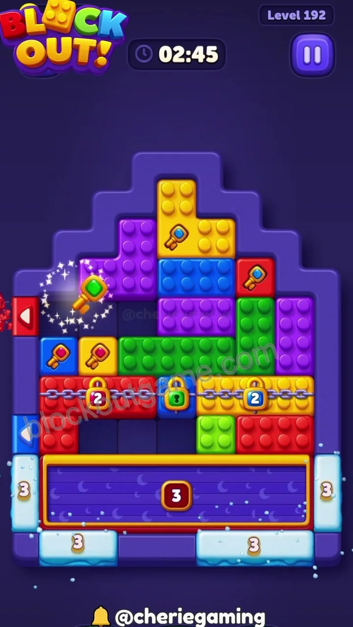 Block Out Level 192 step 4