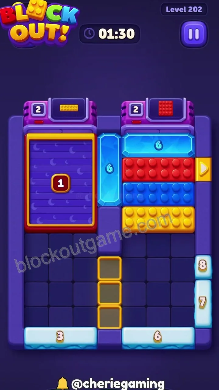 Block Out Level 202 walkthrough preview