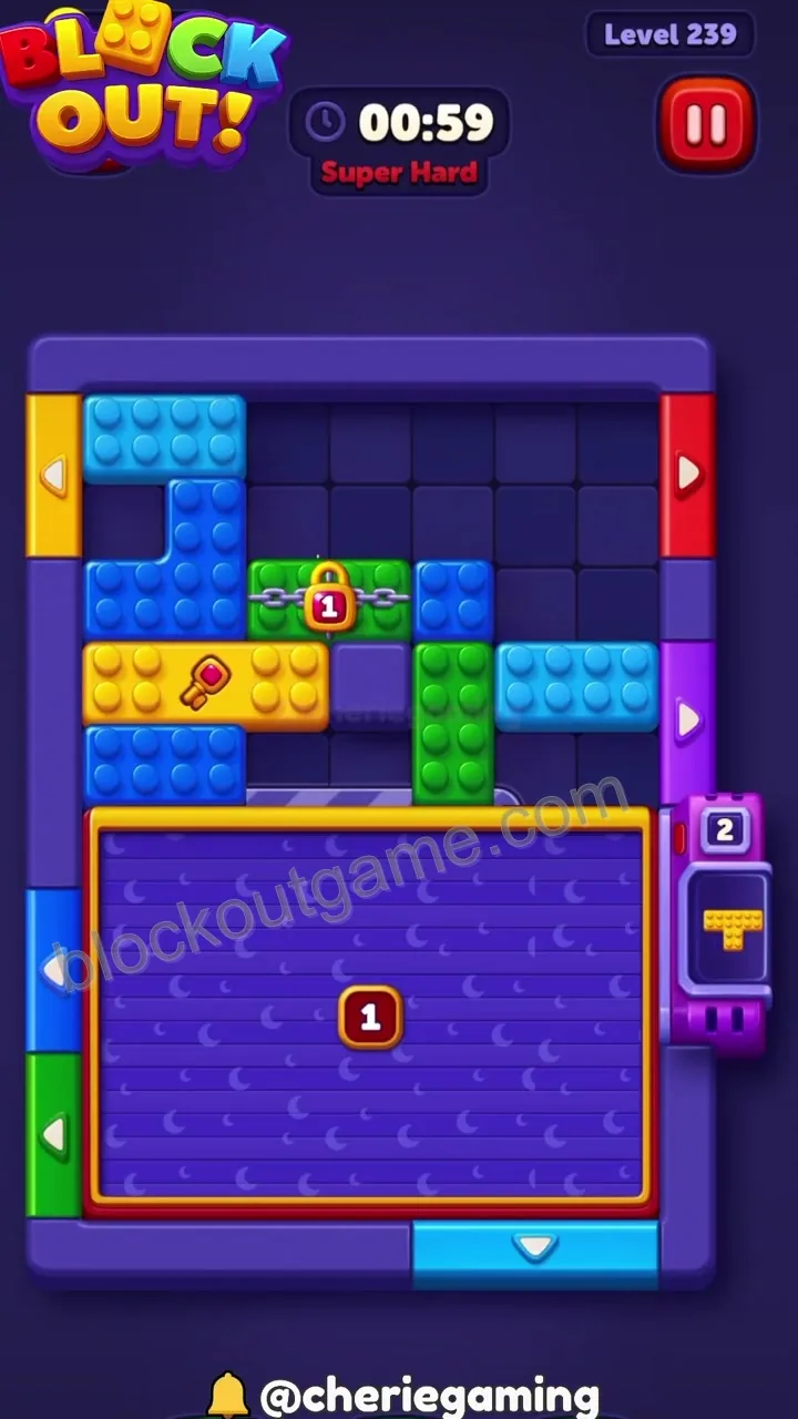 Block Out Level 239 step 6