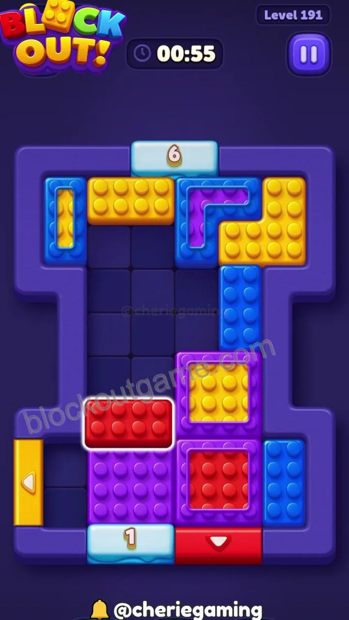 Block Out Level 191 step 6