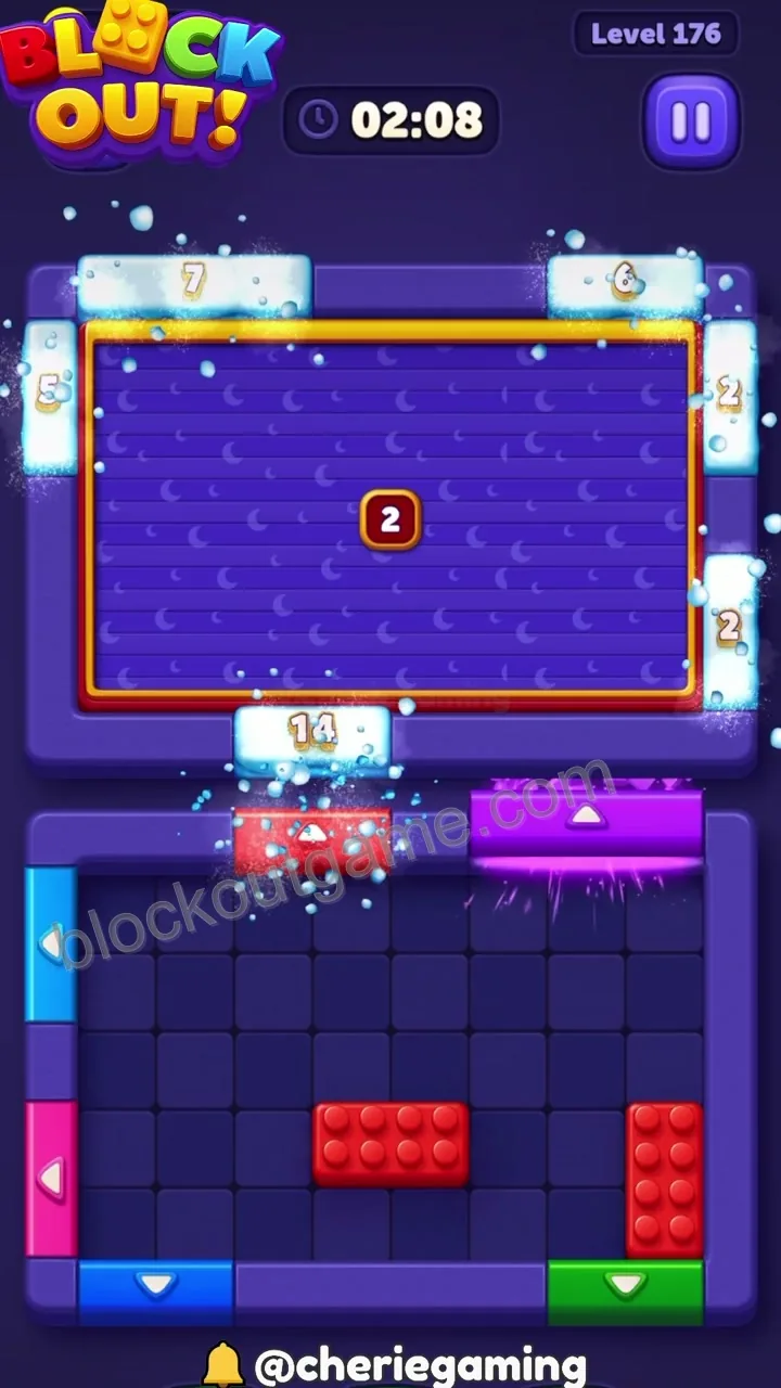 Block Out Level 176 step 6