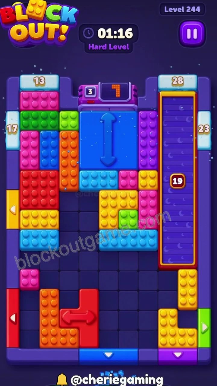 Block Out Level 244 step 5