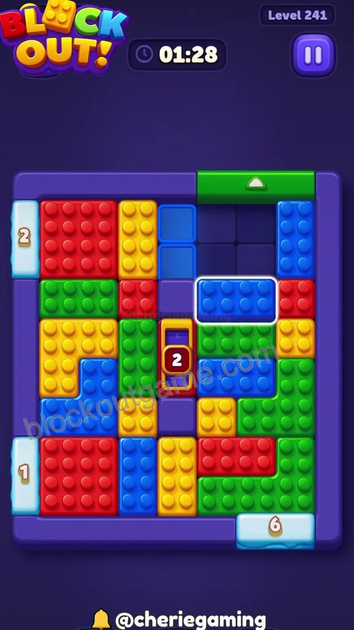 Block Out Level 241 step 2