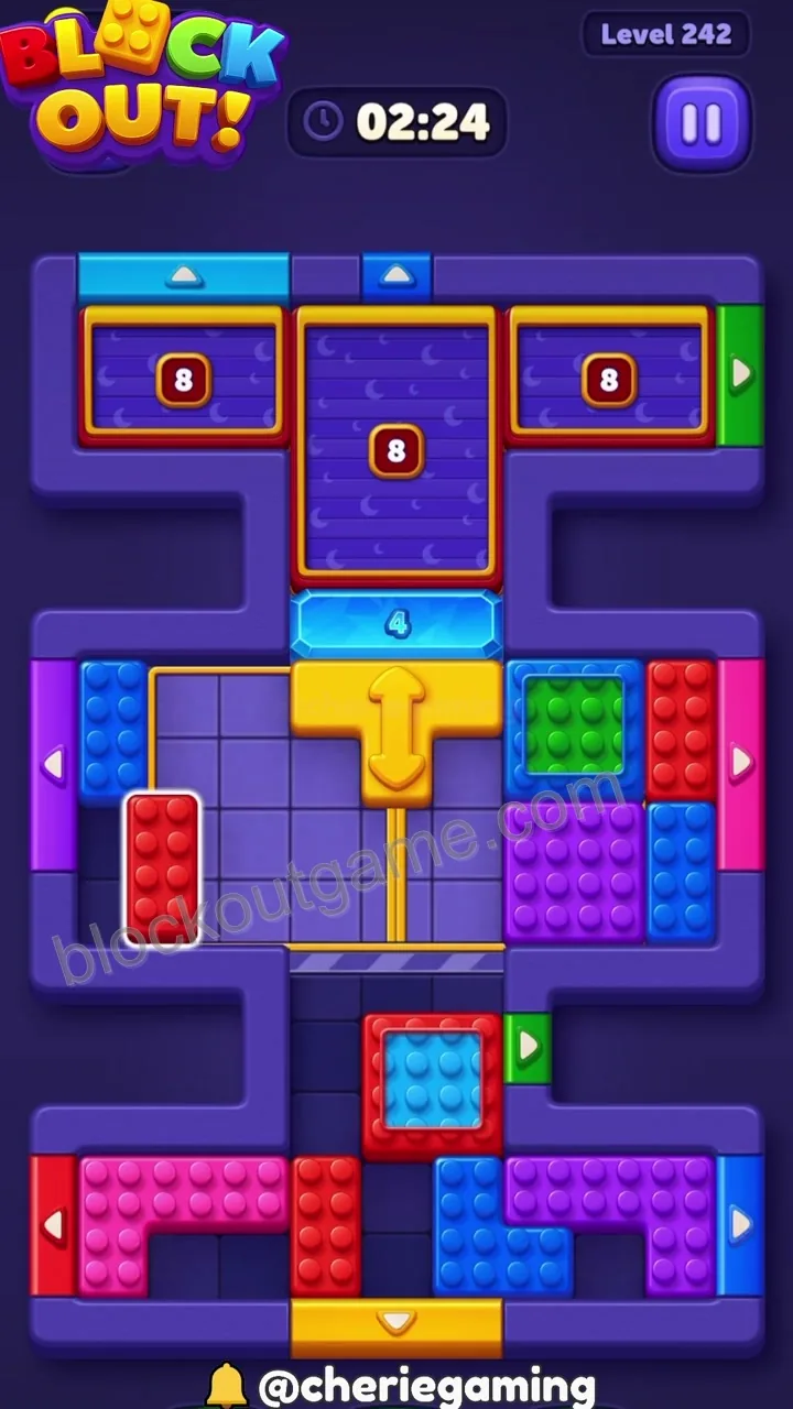 Block Out Level 242 step 5