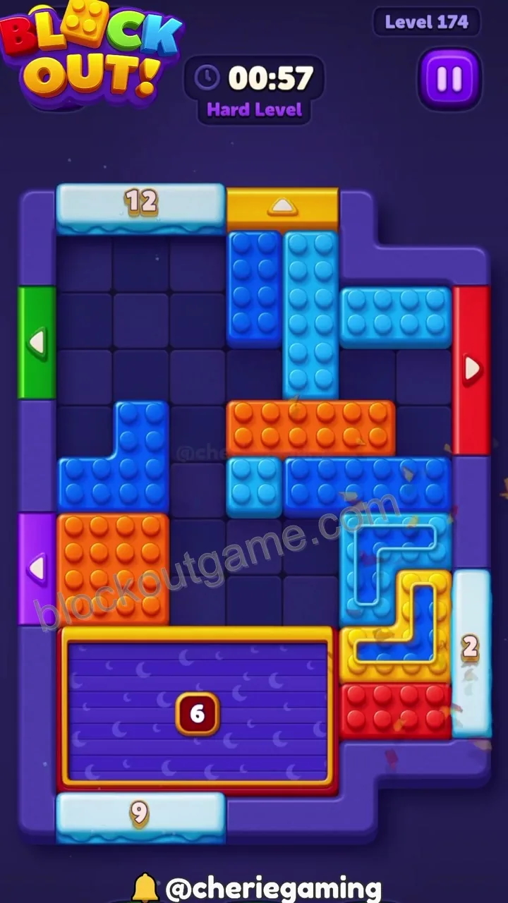 Block Out Level 174 step 6