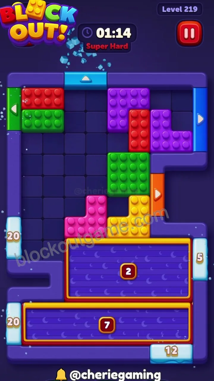 Block Out Level 219 step 5