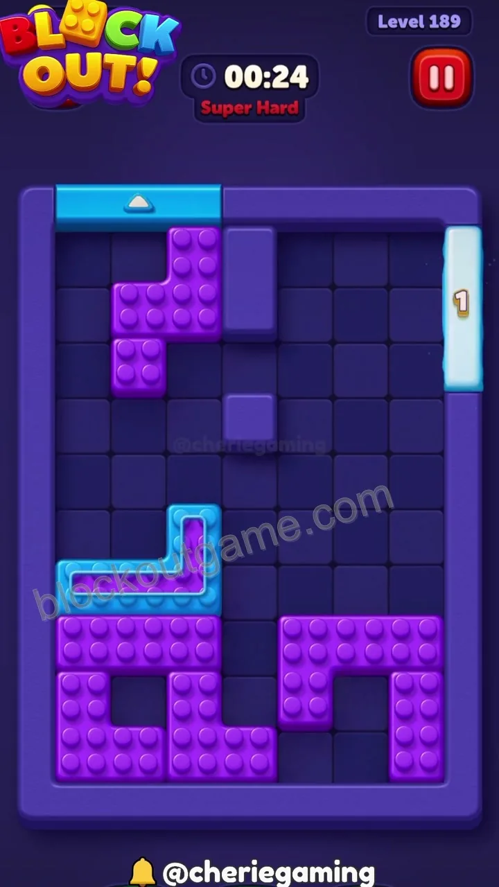 Block Out Level 189 step 6
