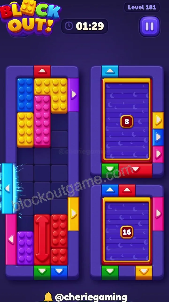 Block Out Level 181 step 6