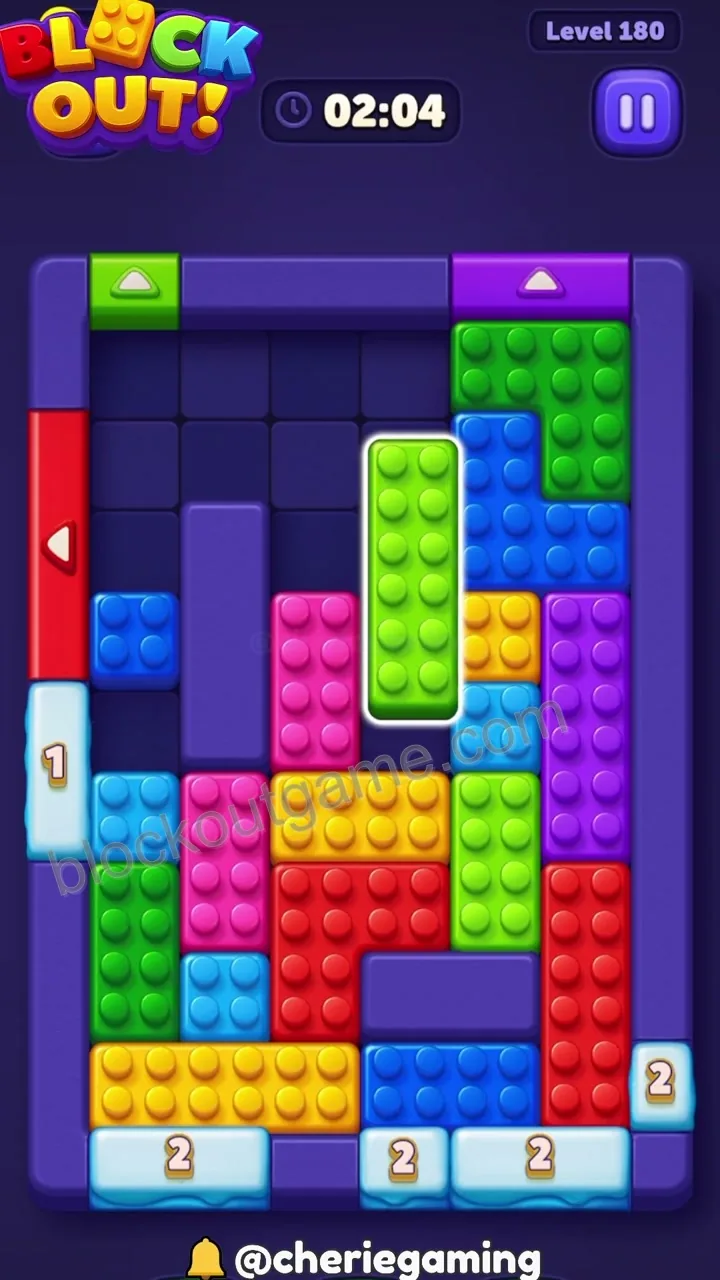 Block Out Level 180 step 5