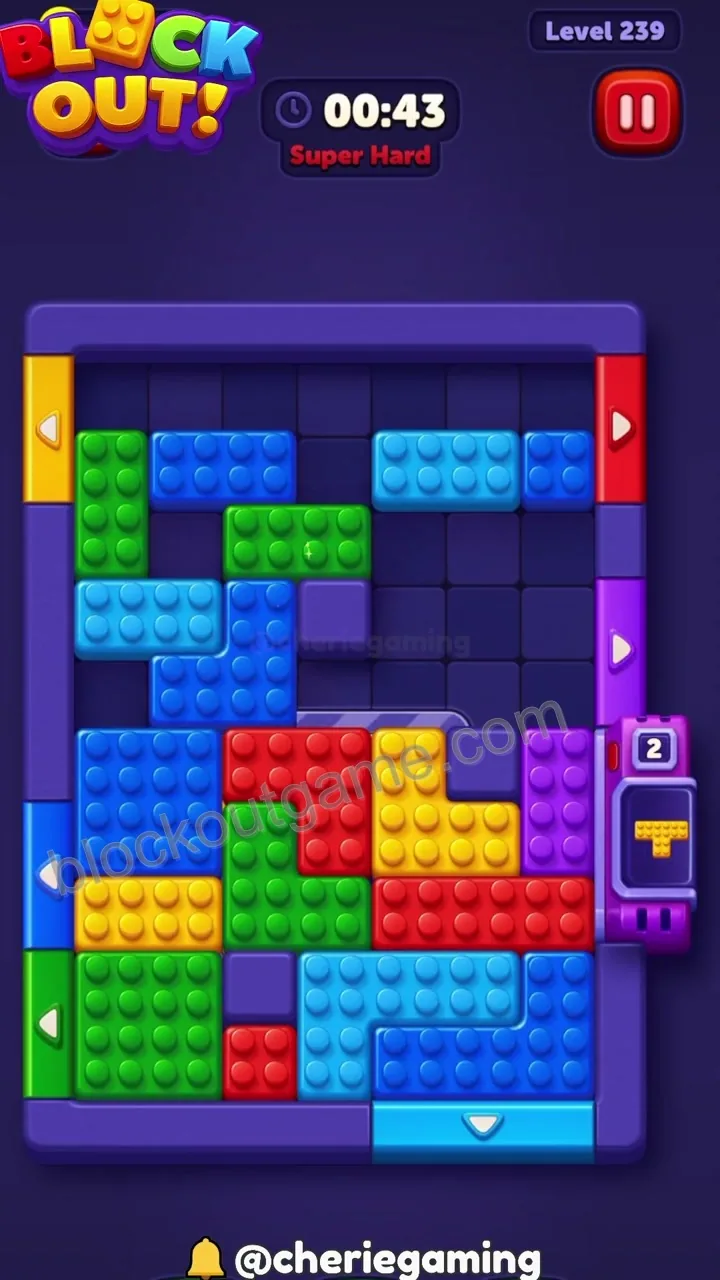 Block Out Level 239 step 7