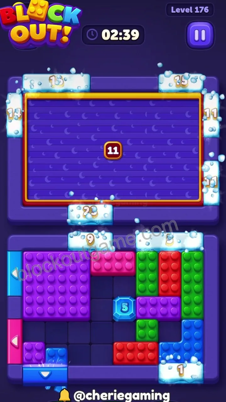 Block Out Level 176 step 4