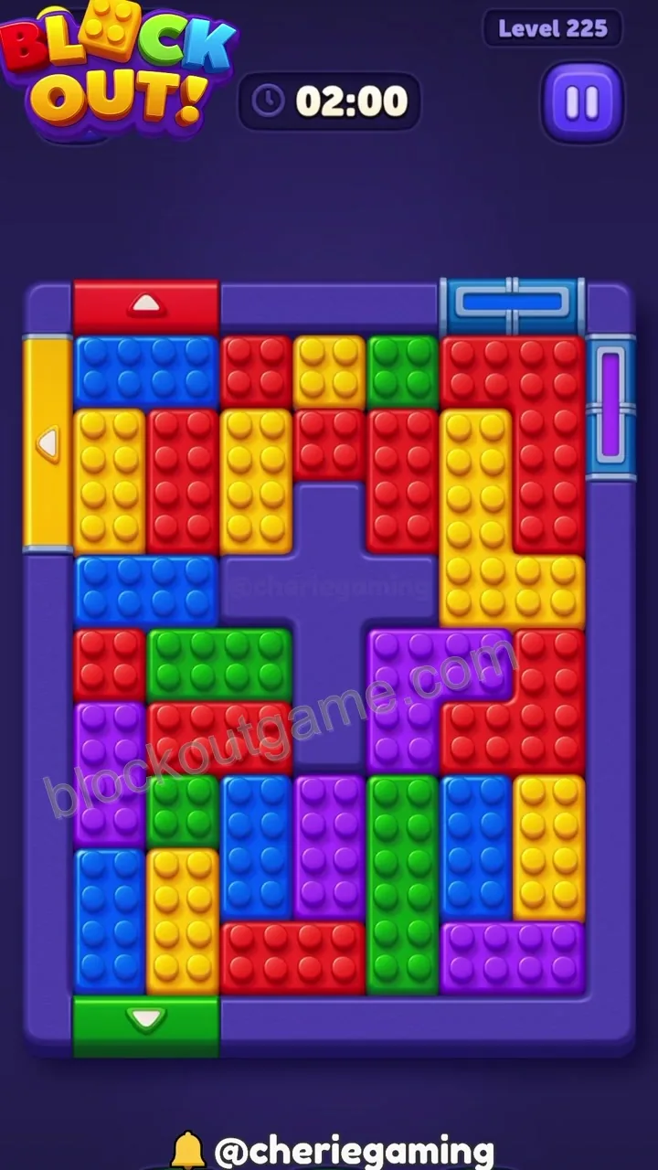Block Out Level 225 walkthrough preview