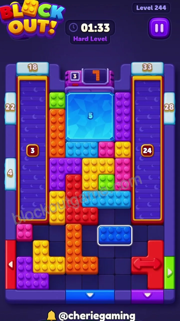 Block Out Level 244 step 4