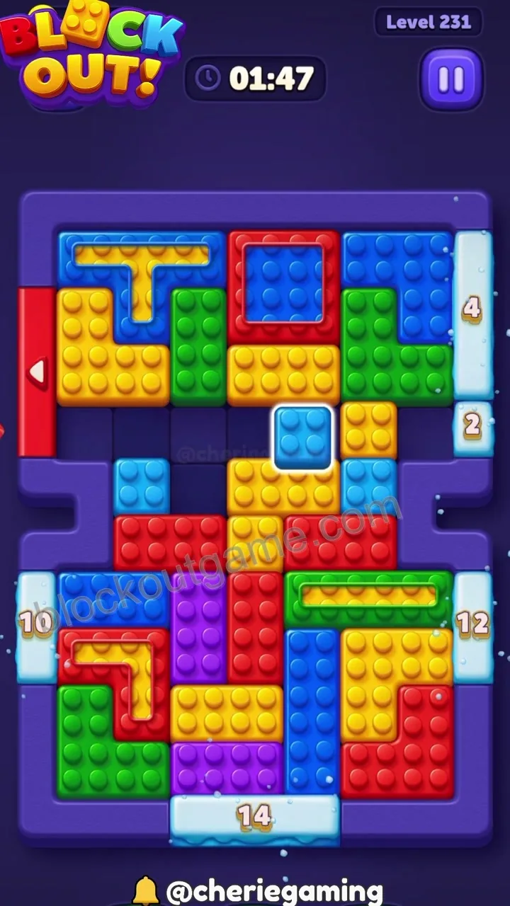 Block Out Level 231 step 4