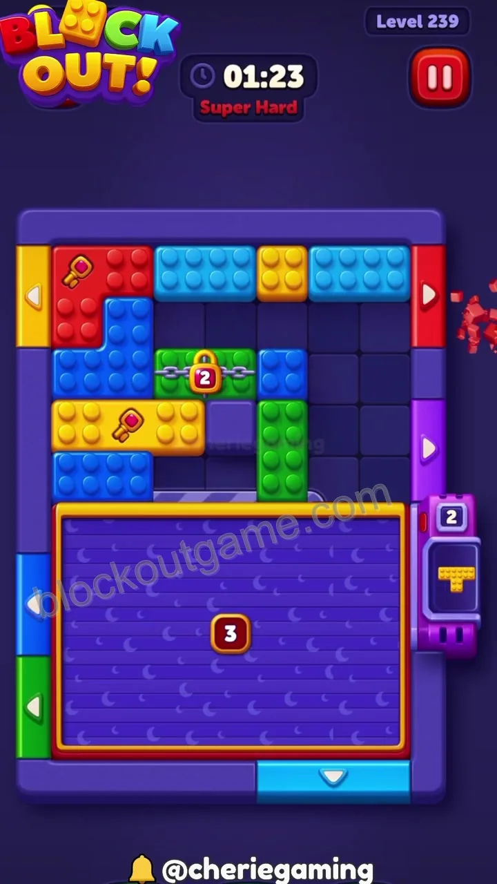 Block Out Level 239 step 5