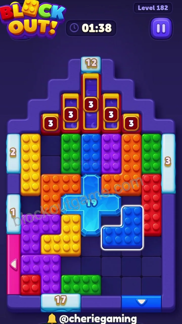Block Out Level 182 step 5