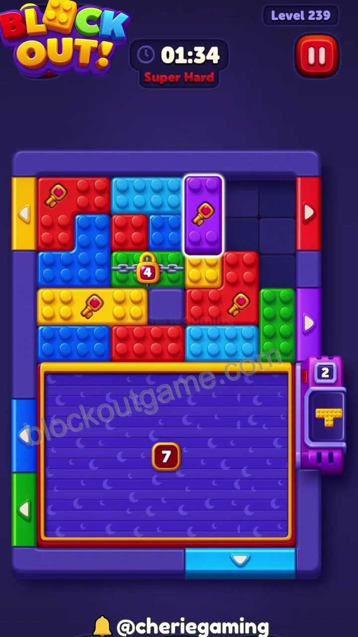 Block Out Level 239 step 2