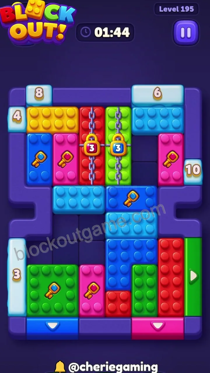 Block Out Level 195 step 4