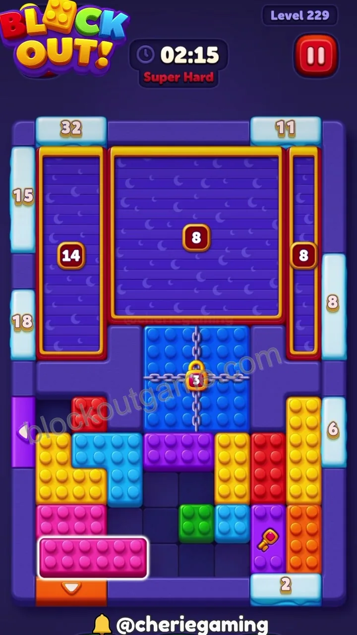 Block Out Level 229 step 4