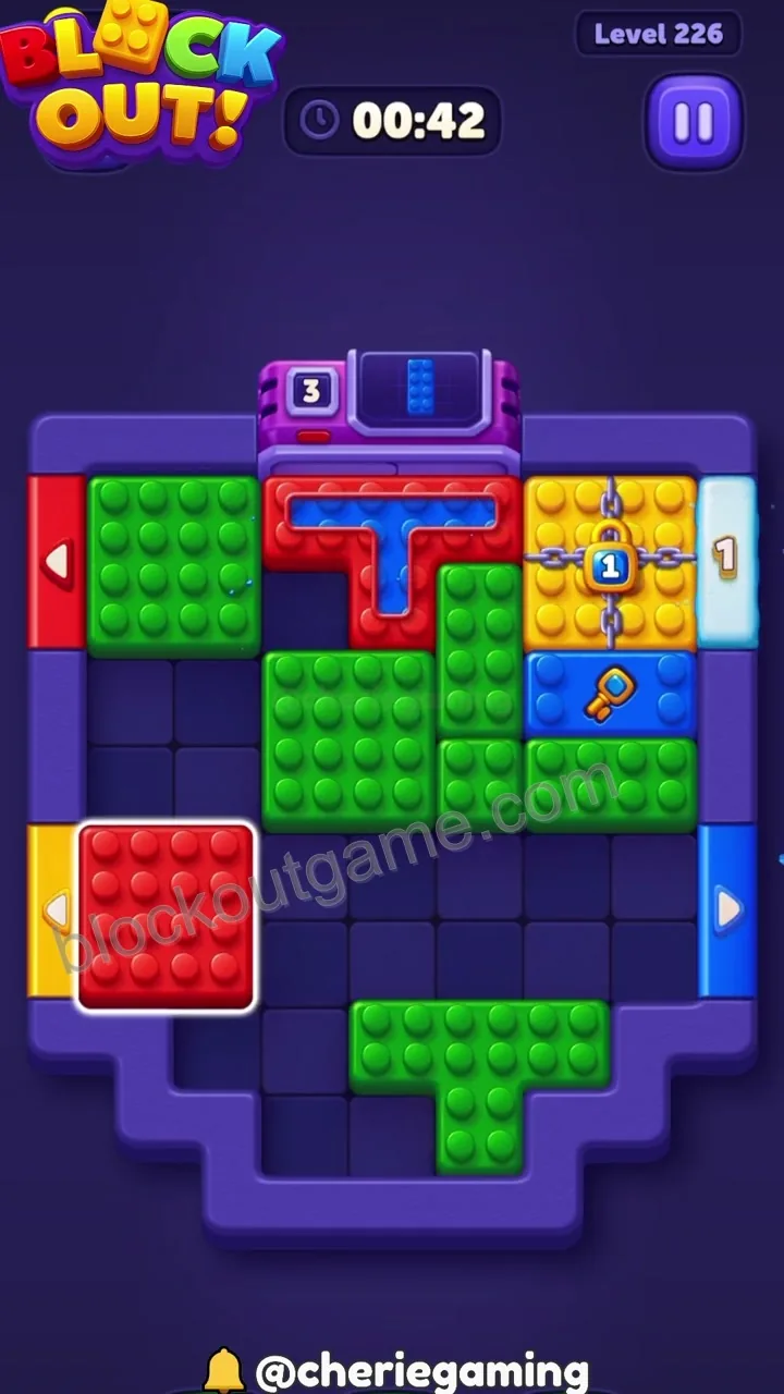 Block Out Level 226 step 6
