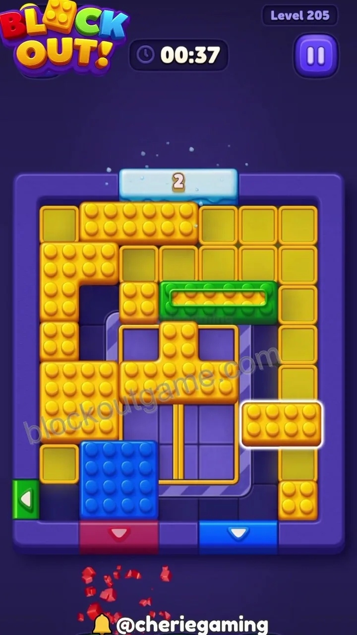 Block Out Level 205 step 7