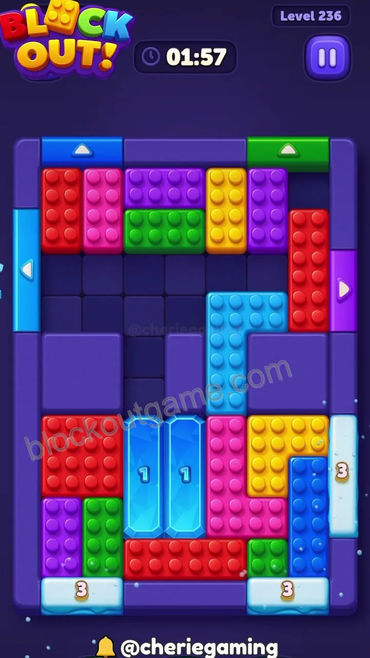 Block Out Level 236 step 5
