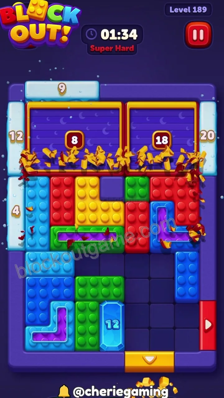 Block Out Level 189 step 4