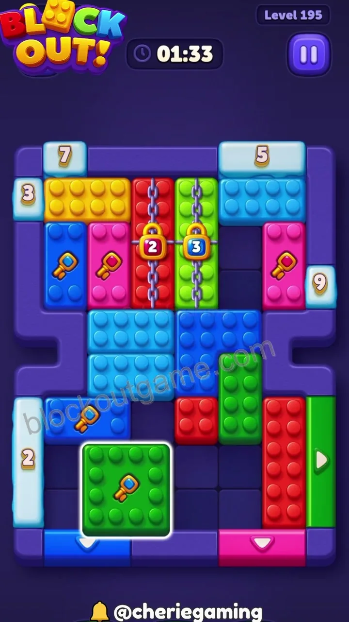 Block Out Level 195 step 6