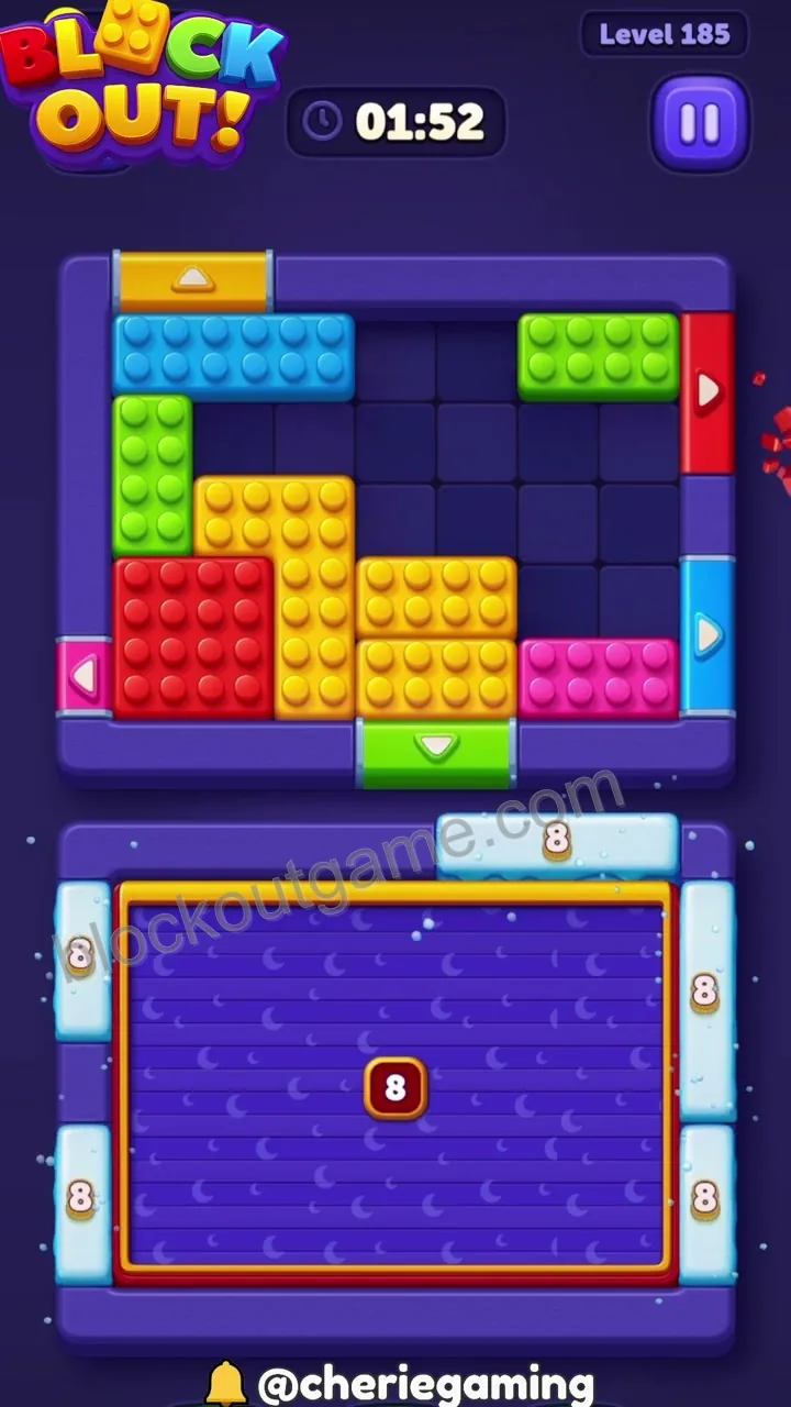 Block Out Level 185 step 4