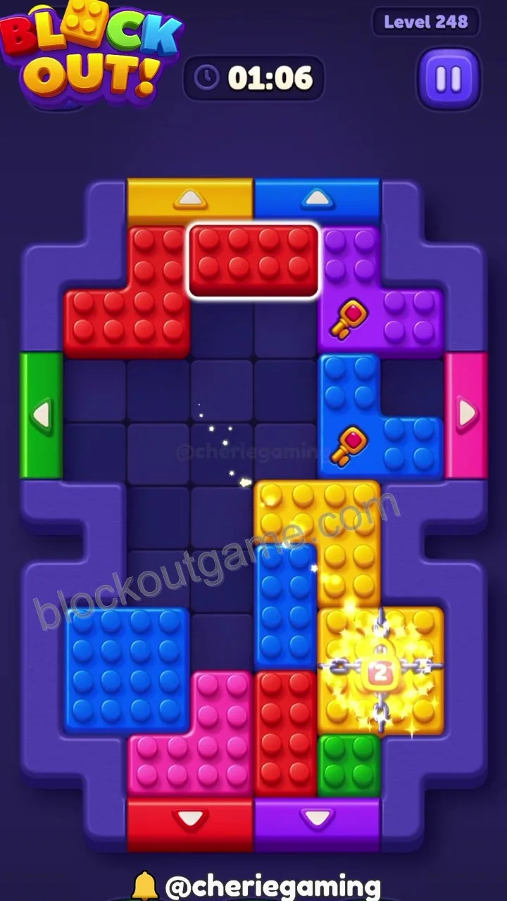 Block Out Level 248 step 6
