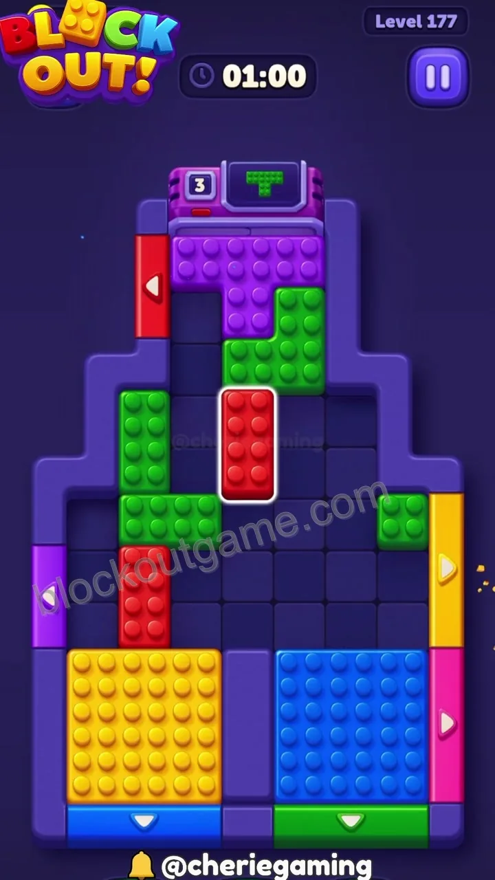 Block Out Level 177 step 6
