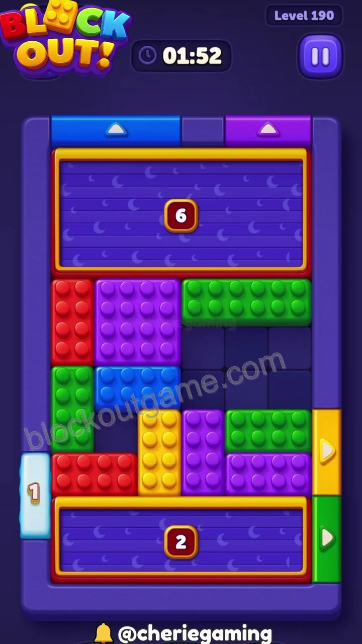 Block Out Level 190 step 7