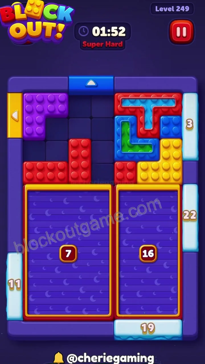 Block Out Level 249 step 5