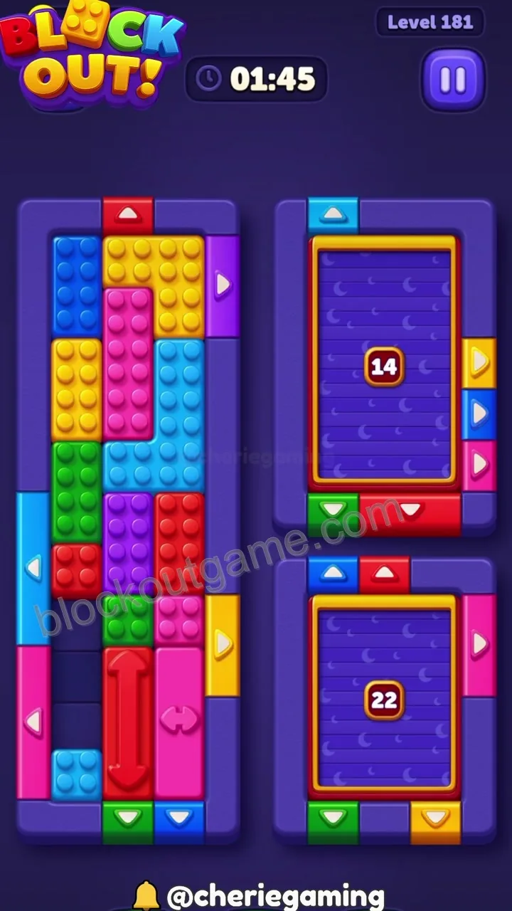 Block Out Level 181 step 3